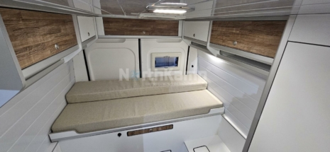 cama somier deslizante desplegable furgoneta camper