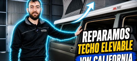 Reparación techo VW California