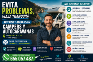 Reparación autocaravanas camper en bilbao bizkaia pais vasco